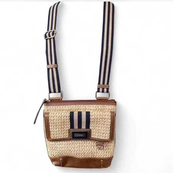 Chaps Rattan Handbag - Picture 1 of 5